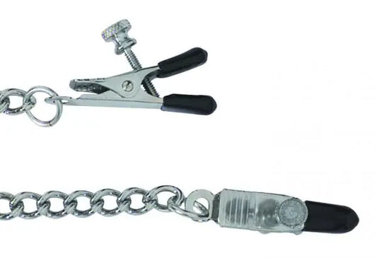 Adjustable Nipple Clamps With Curbed Chain - Image #2